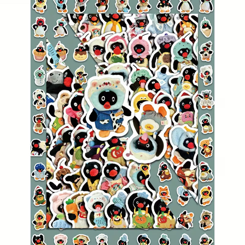 STICKERS MEME PINGUINOS