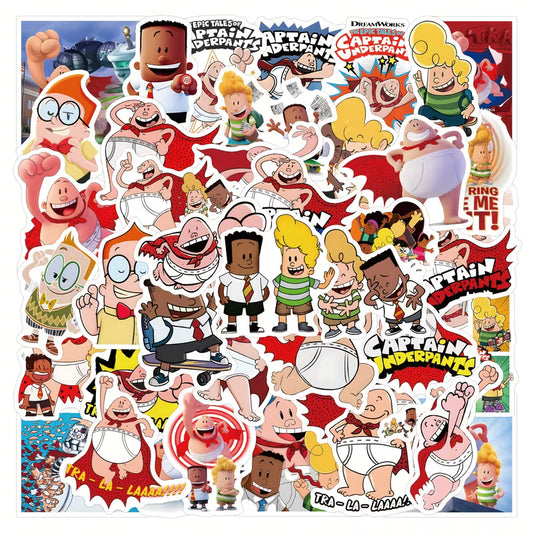 STICKERS CAPITAN CALZONCILLOS