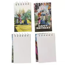 CUADERNO ESPIRAL ZOOTOPIA
