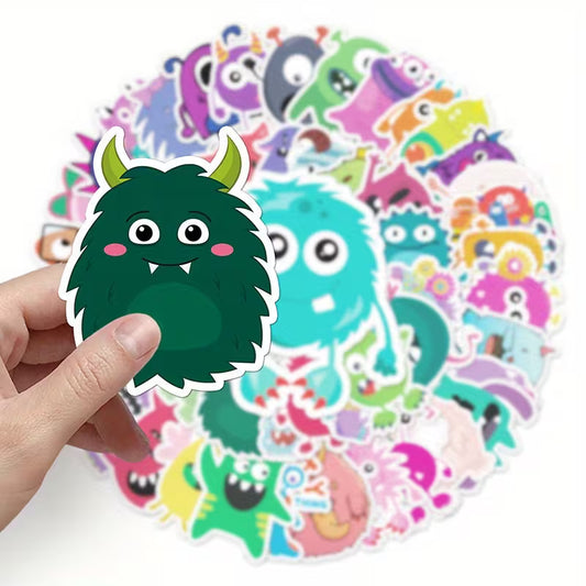 STICKERS MONSTRUOS ANIMADOS