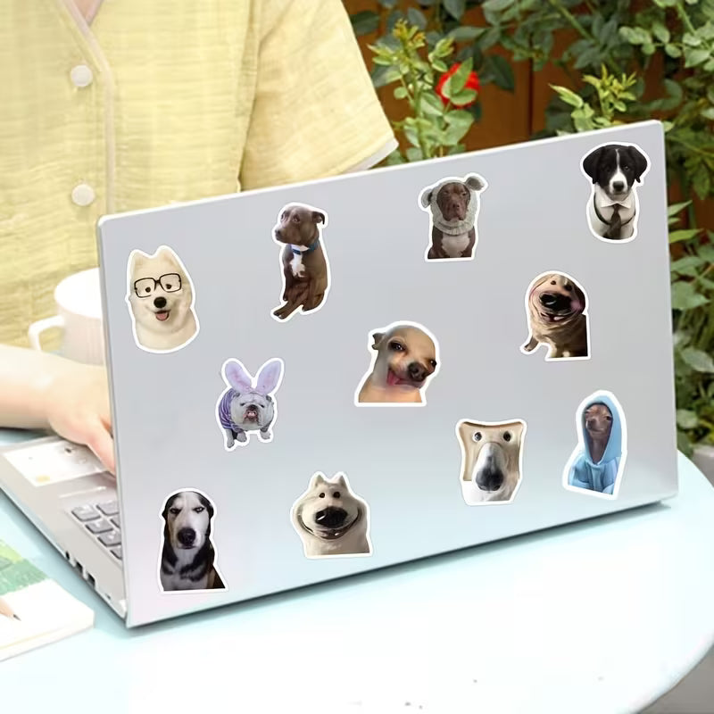 STICKERS MEMES PERROS