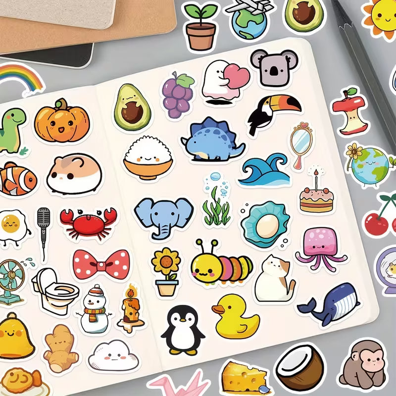 STICKERS ANIMALES ANIMADOS
