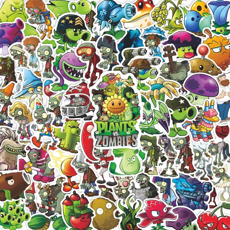 STICKERS PLANTAS VS ZOMBIE