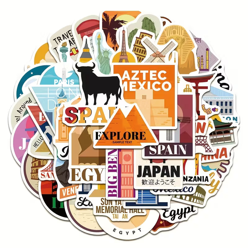 STICKERS VIAJES