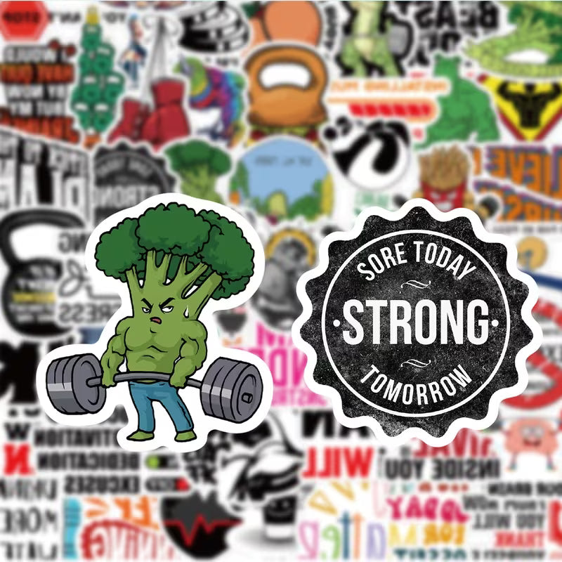 STICKERS GYMRAT