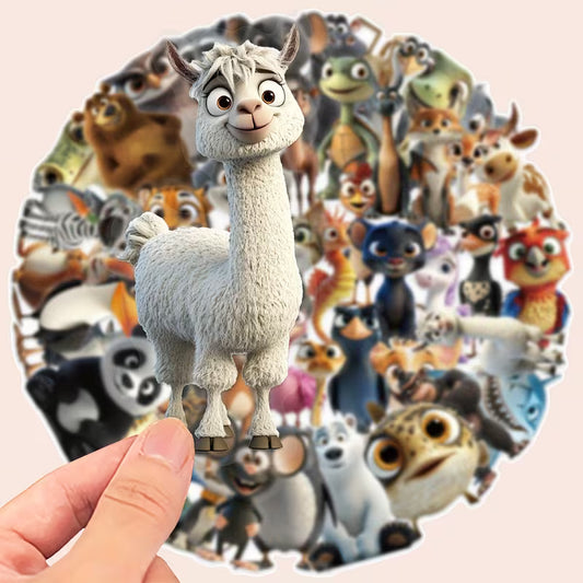 STICKERS ANIMALES TRANSPARENTES