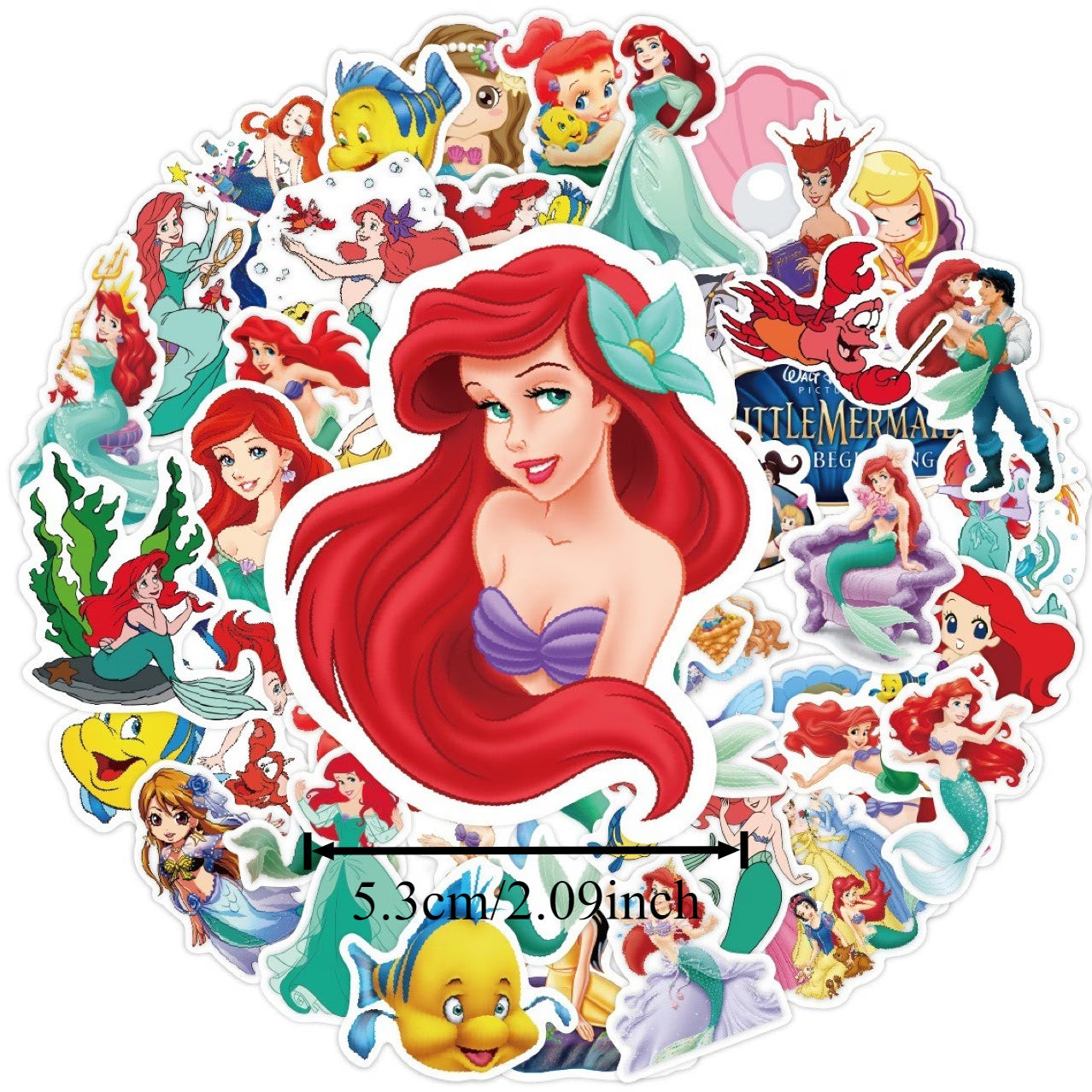 STICKERS LA SIRENITA