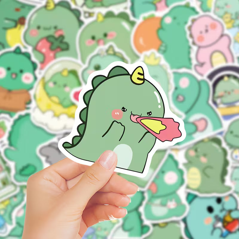 STICKERS DINOSAURIOS ANIMADOS