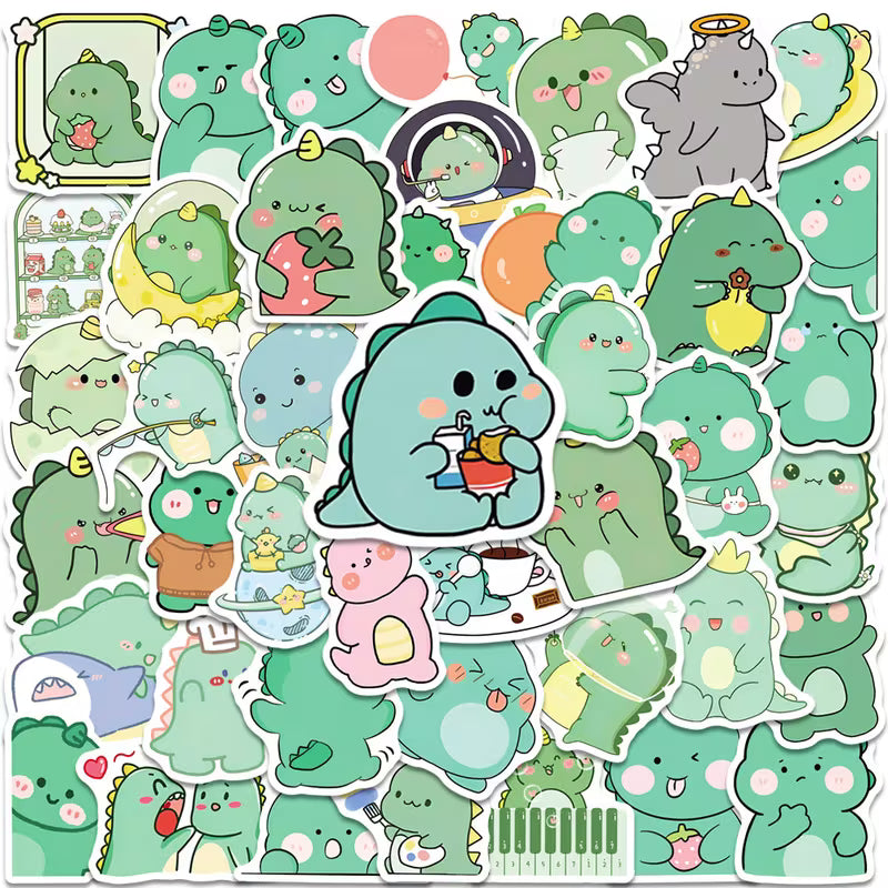 STICKERS DINOSAURIOS ANIMADOS