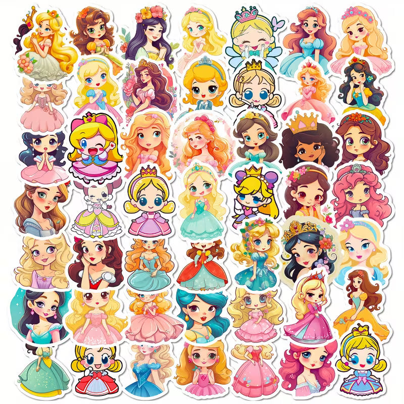 STICKERS PRINCESAS DISNEY