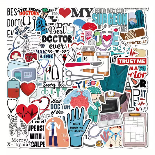 STICKERS MEDICINA