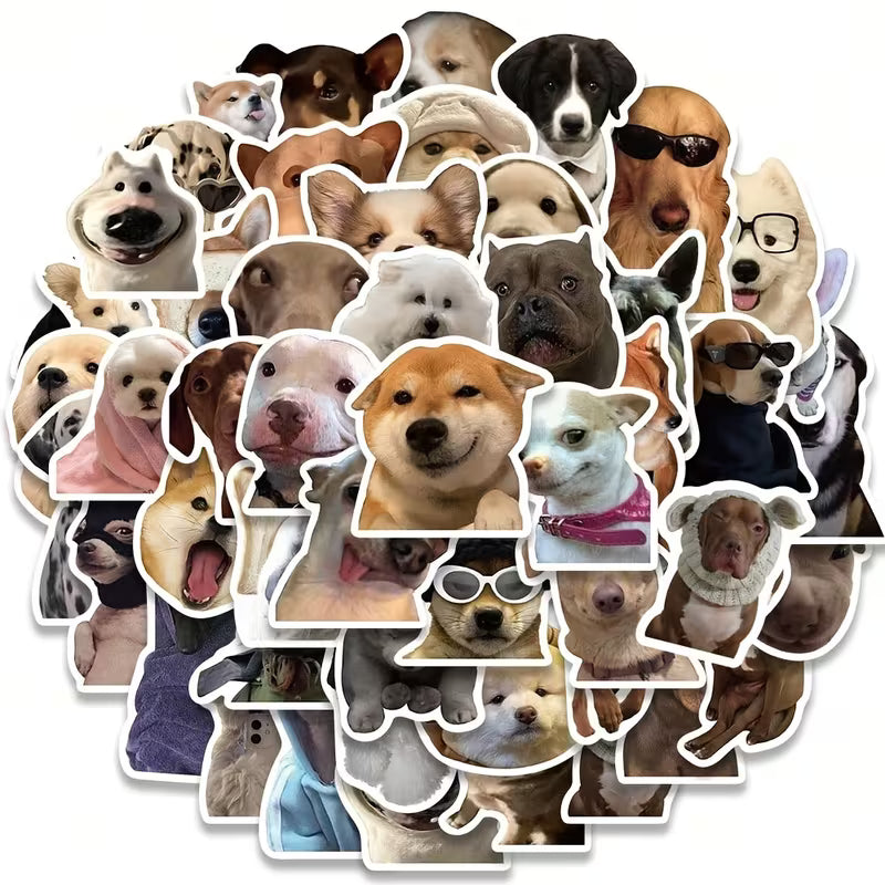 STICKERS MEMES PERROS