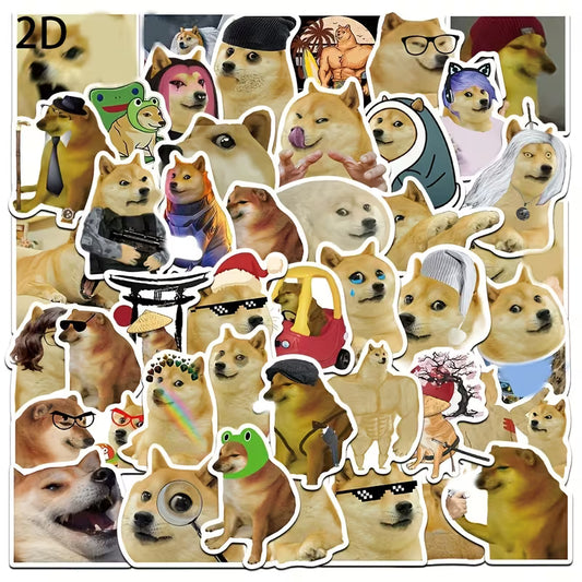 STICKERS MEMES PERROS