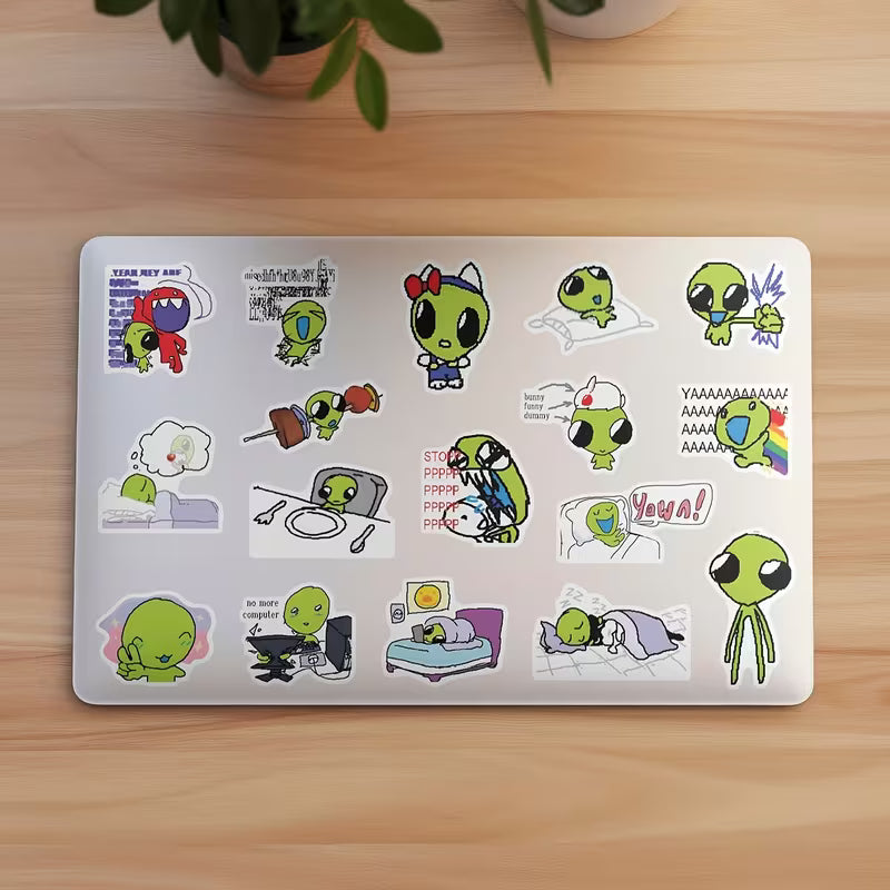 STICKERS ALIENIGENAS