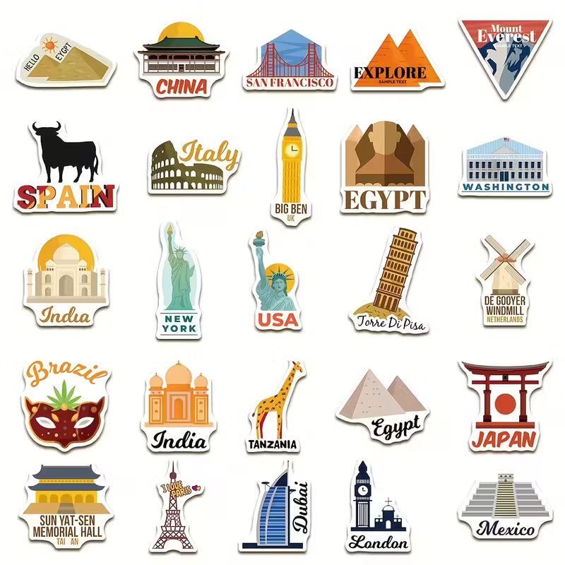 STICKERS VIAJES