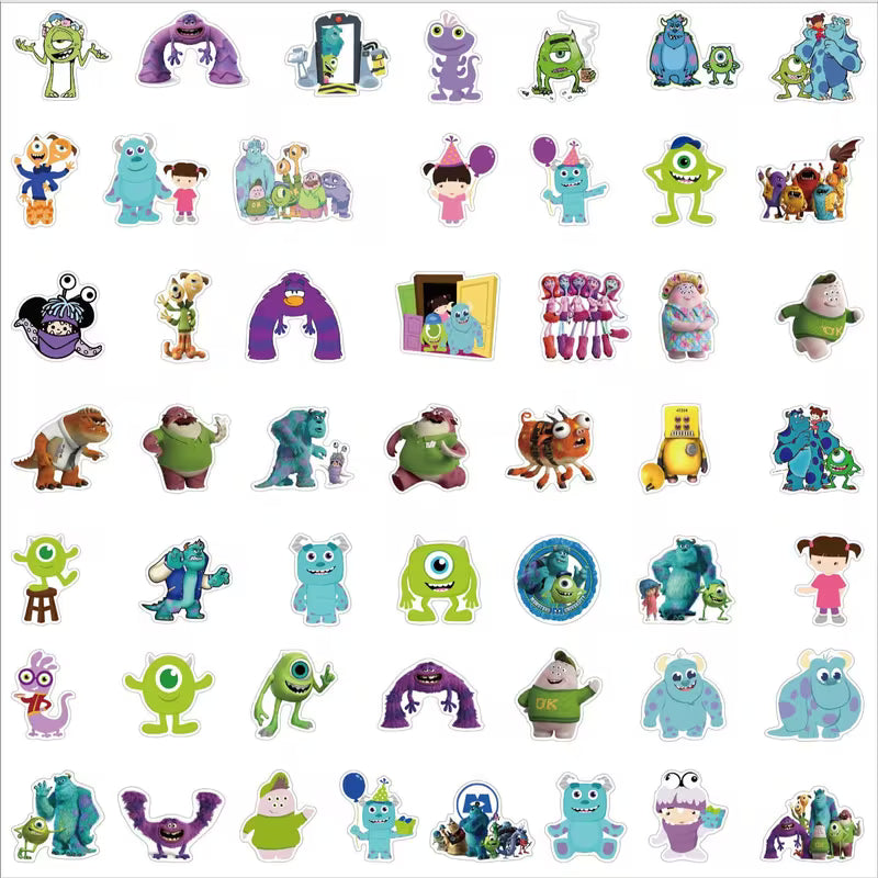 STICKERS MONSTER INC