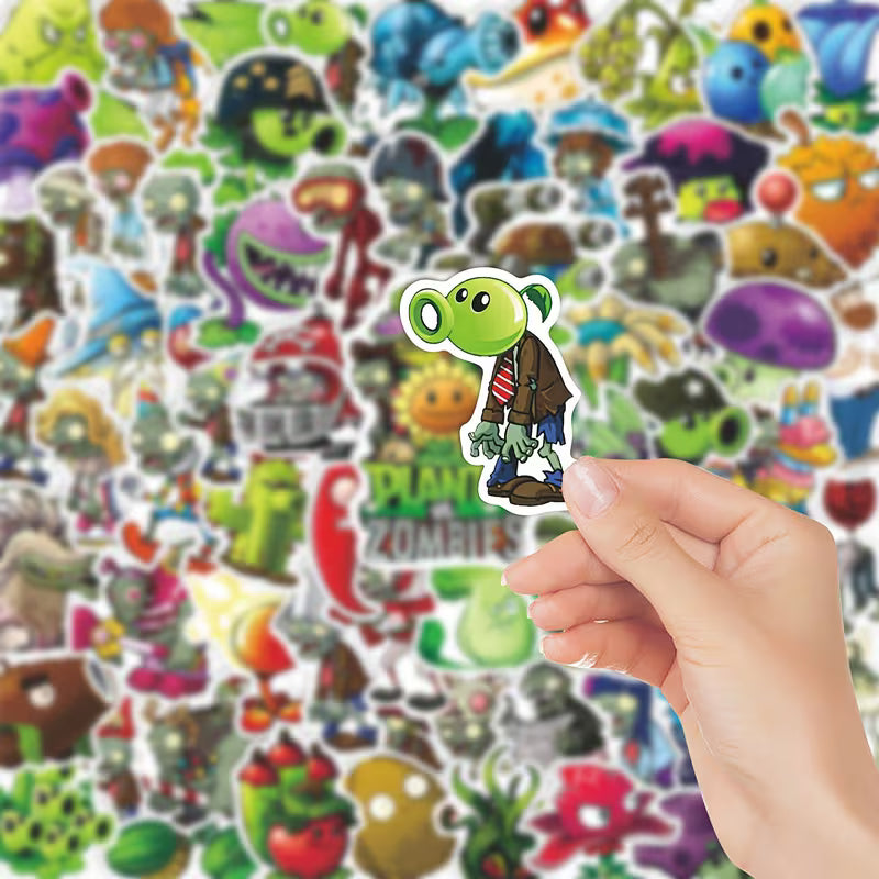 STICKERS PLANTAS VS ZOMBIE