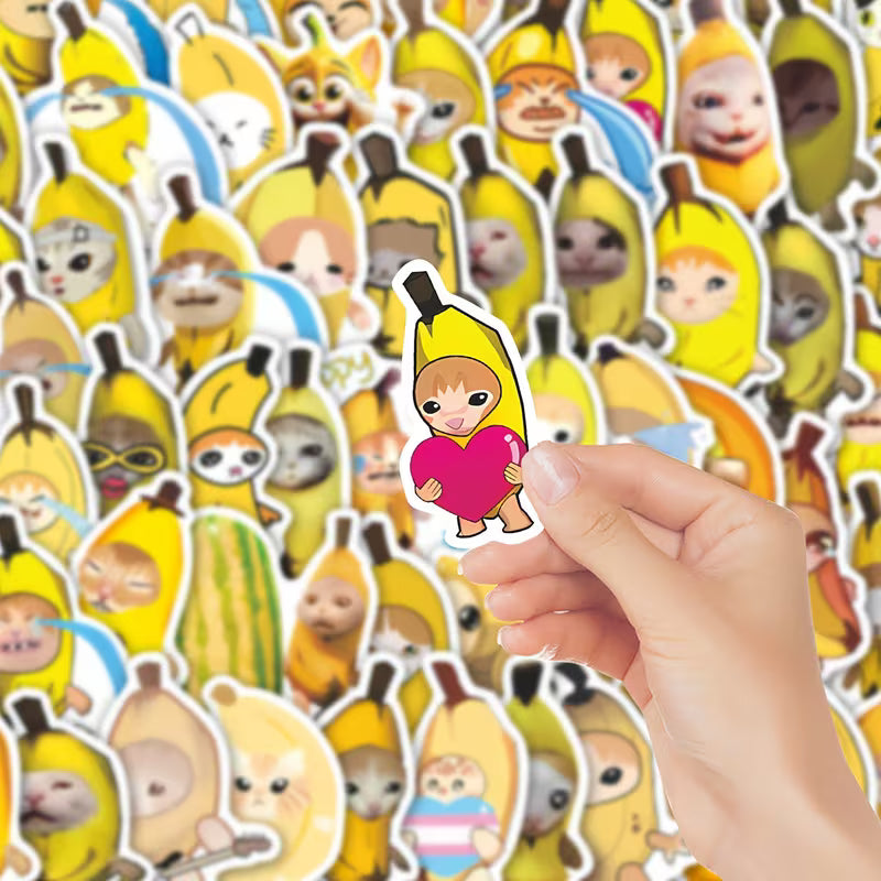 STICKERS BANANA CAT