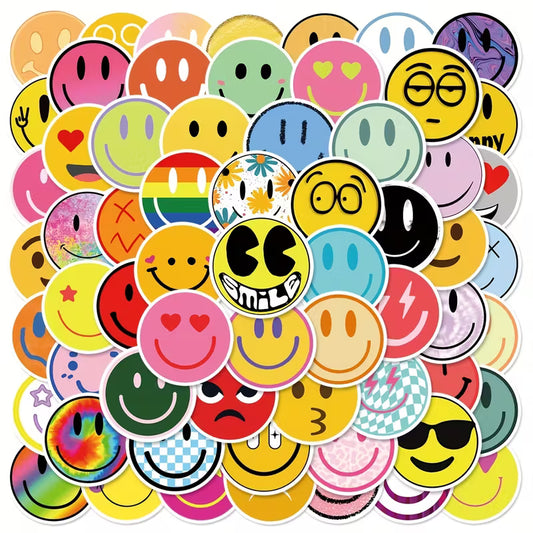 STICKERS CARAS SONRIENTES