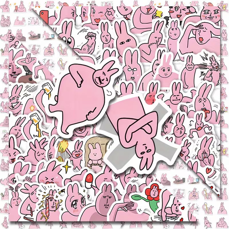 STICKERS CONEJITOS DE AMOR