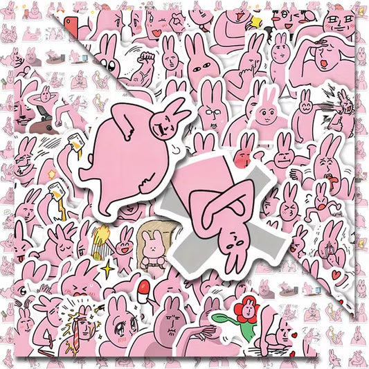 STICKERS CONEJITOS DE AMOR