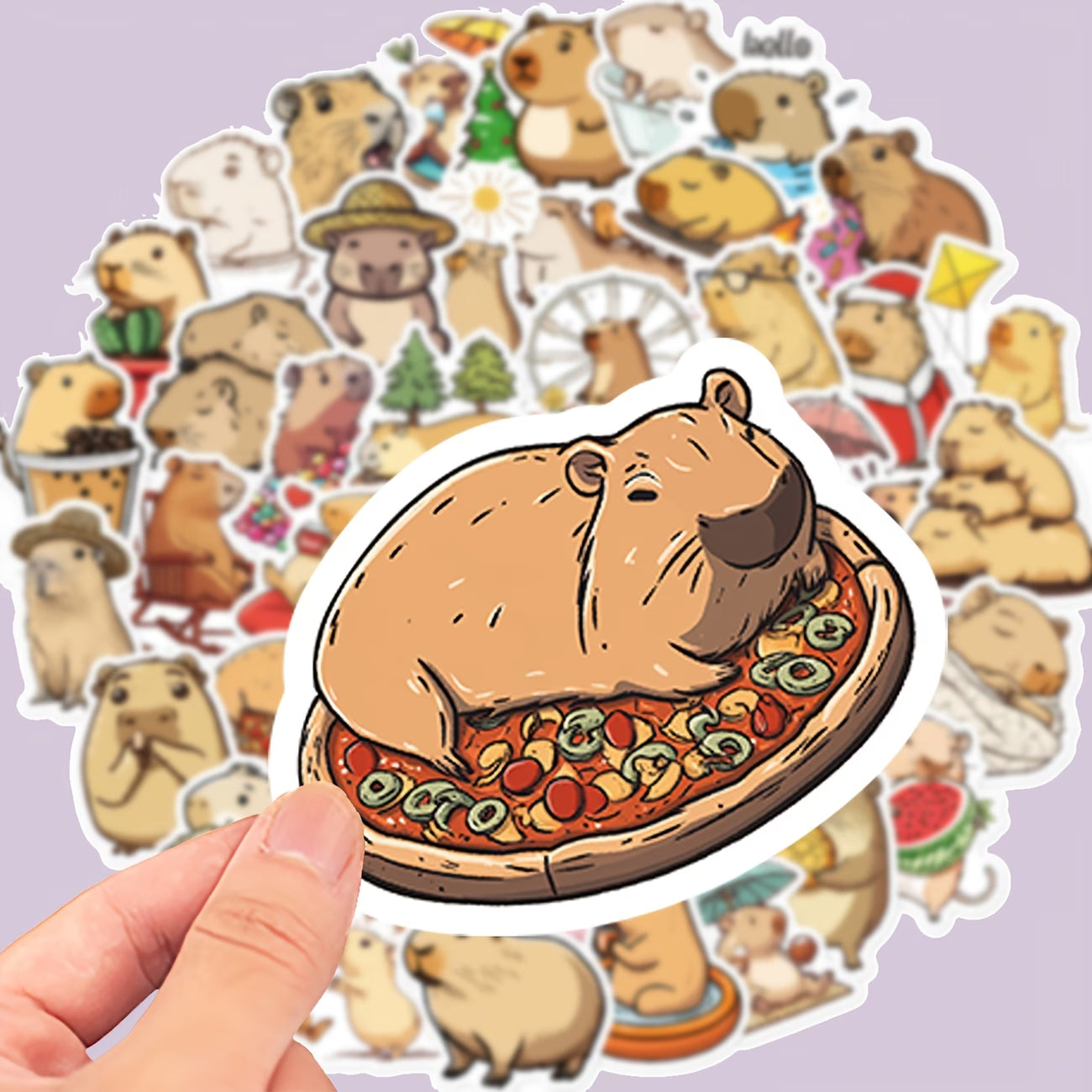 STICKERS CAPYBARA