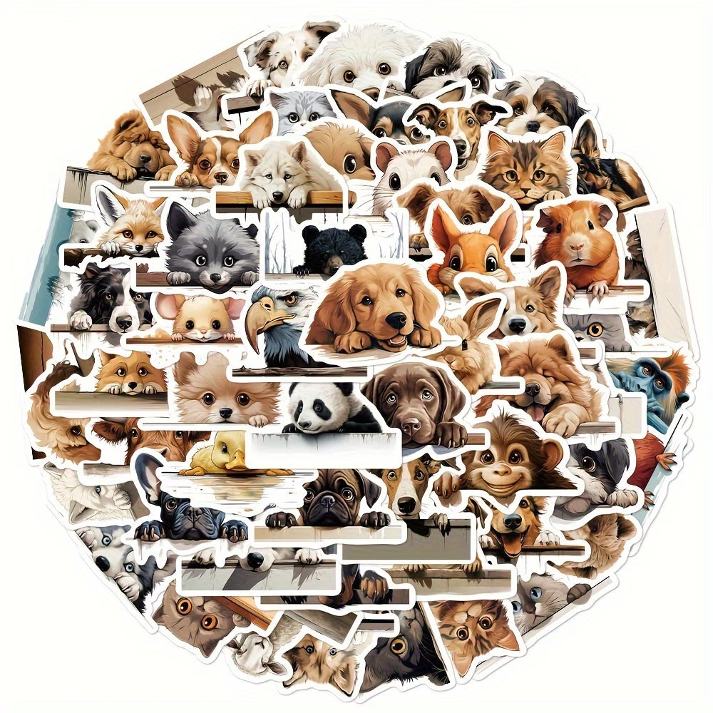 STICKERS CABEZAS DE ANIMALES