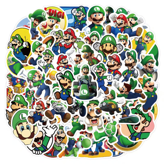 STICKERS MARIO & LUIGI