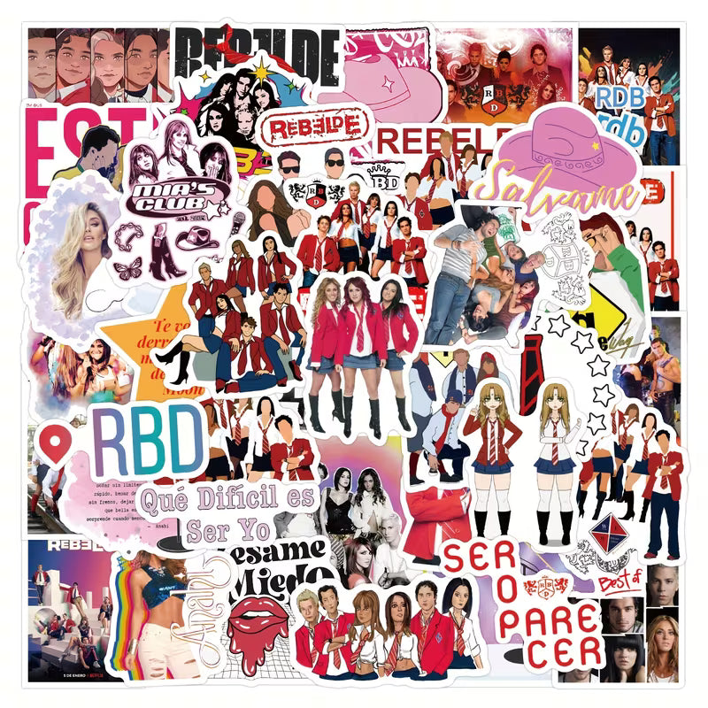 STICKERS REBELDE