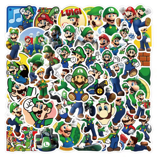 STICKERS MARIO & LUIGI