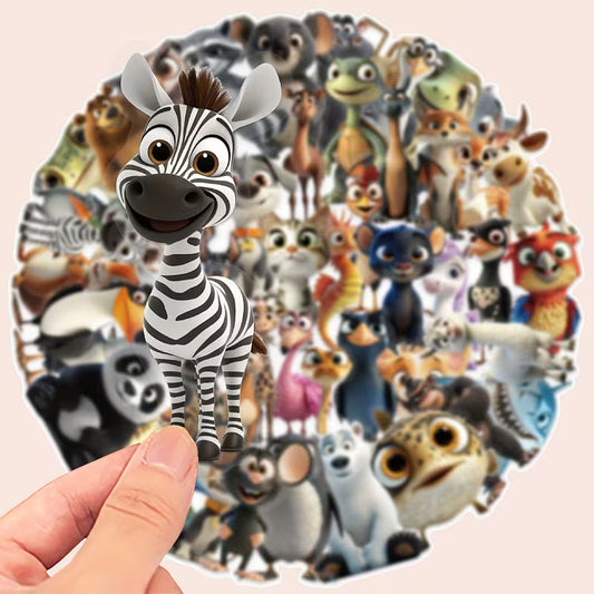STICKERS ANIMALES TRANSPARENTES