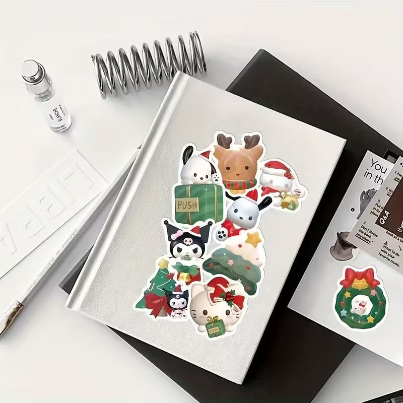 STICKERS SANRIO NAVIDAD