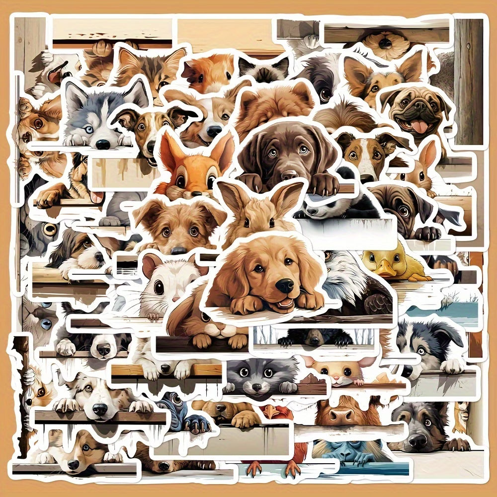 STICKERS CABEZAS DE ANIMALES