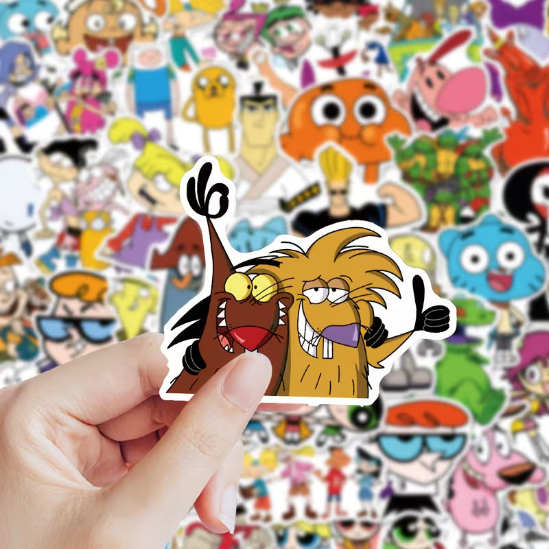 STICKERS CARTOON NETWORKS