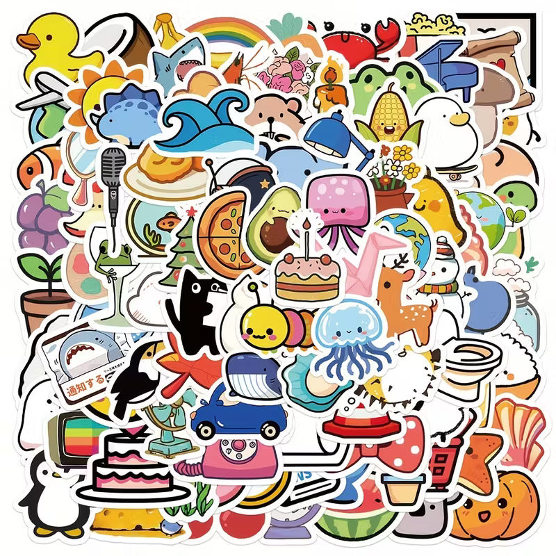 STICKERS ANIMALES ANIMADOS