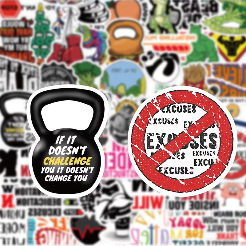 STICKERS GYMRAT