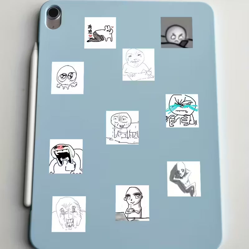 STICKERS EXPRESIONES LOCAS