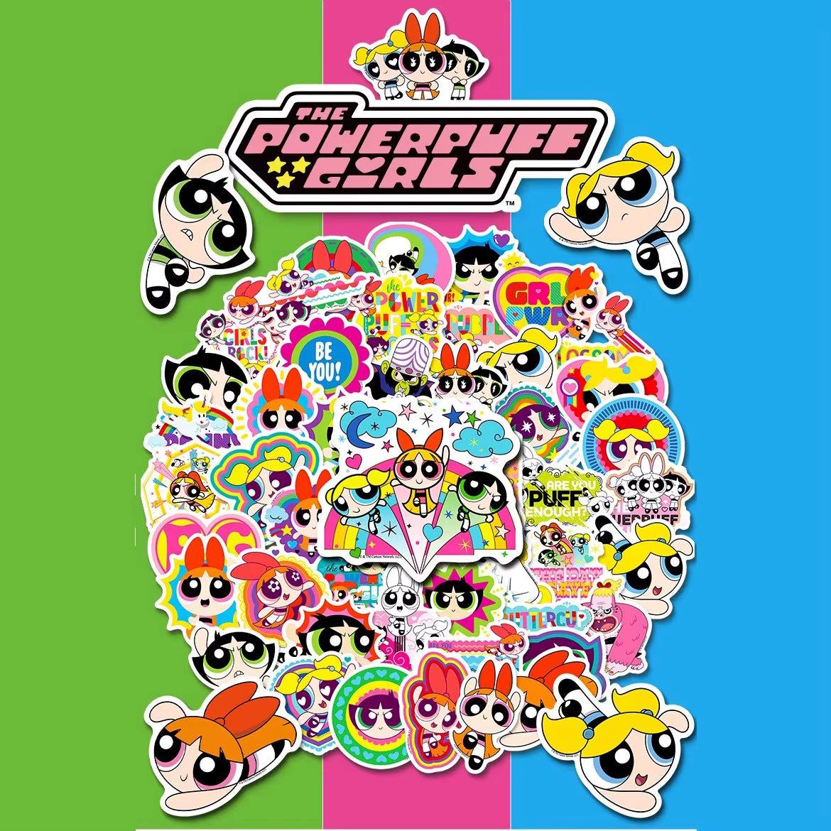 STICKERS CHICAS SUPERPODEROSAS