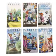 CUADERNO ESPIRAL ZOOTOPIA