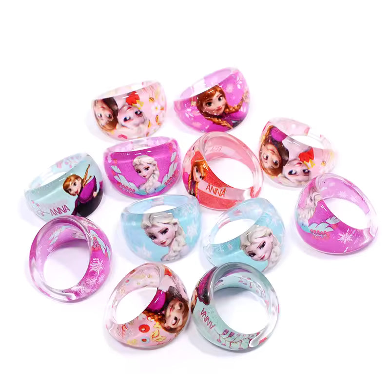 ANILLOS DE FROZEN PARA NIÑAS