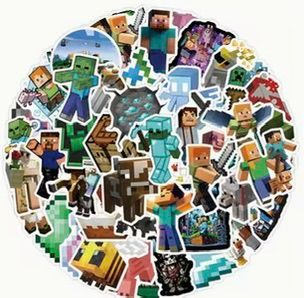STICKERS MINECRAFT