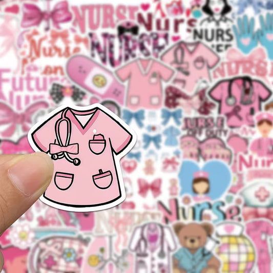 STICKERS ENFERMERA