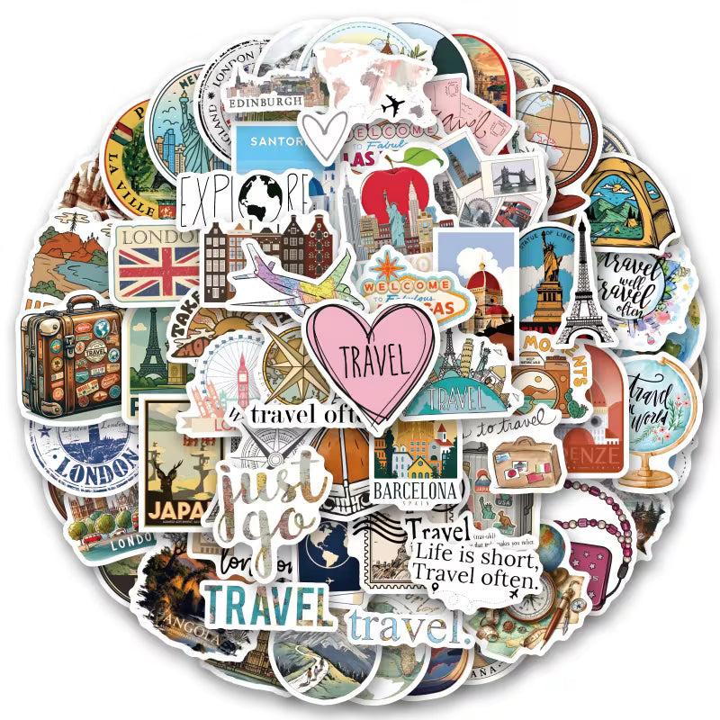 STICKERS VIAJES