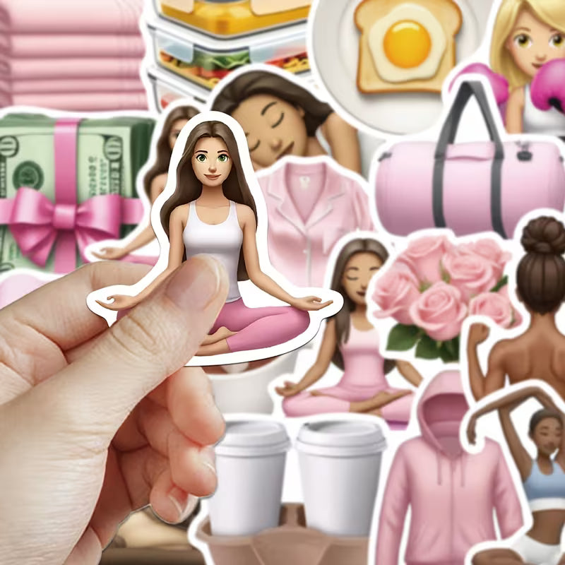 STICKERS FITNESS WOMEN