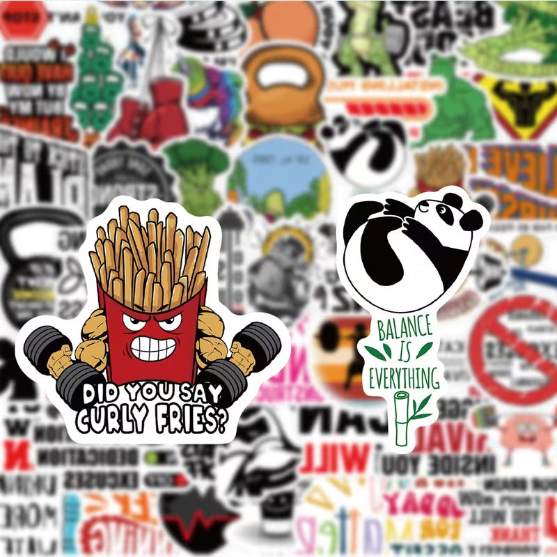 STICKERS GYMRAT