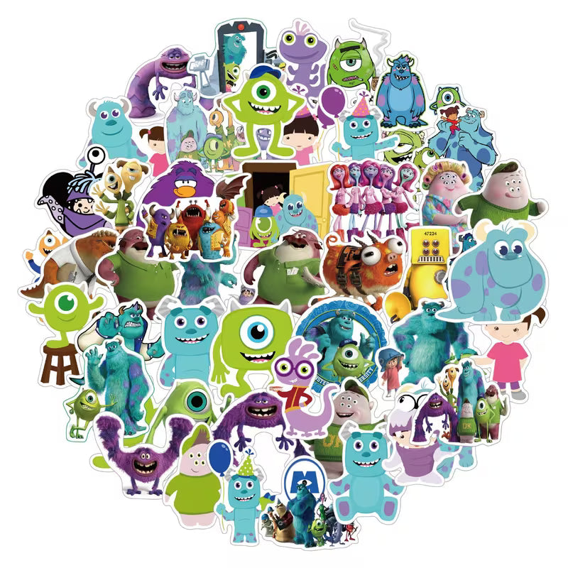 STICKERS MONSTER INC