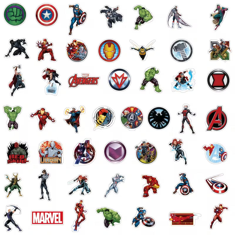 STICKERS MARVEL