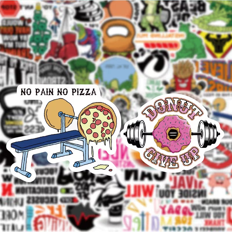 STICKERS GYMRAT