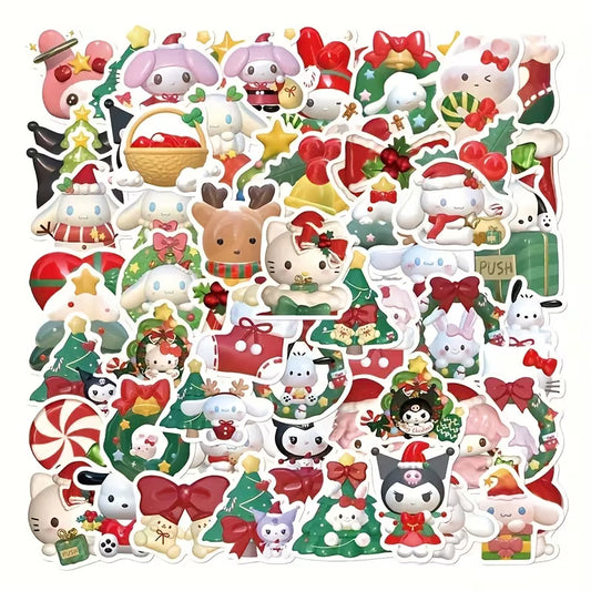 STICKERS SANRIO NAVIDAD