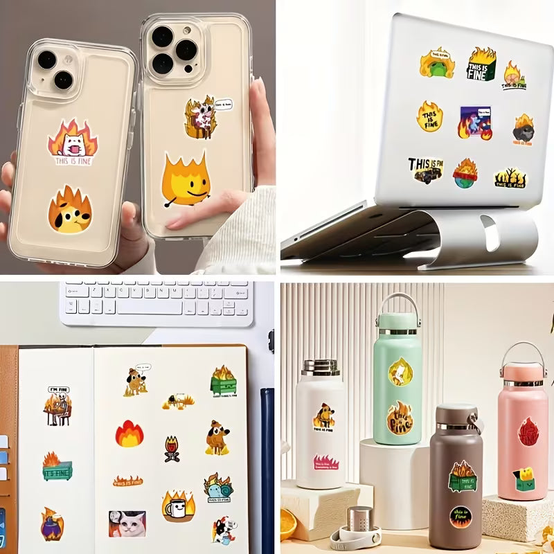 STICKERS THIS IS FINE